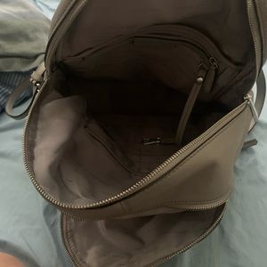 mk gray backpack